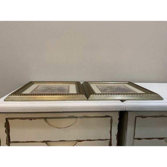 Vtg Gold Frame Matted Kathy Seek Design Still Life Fruit Wall Art Print Lot Of 2 - Picture 11 of 12